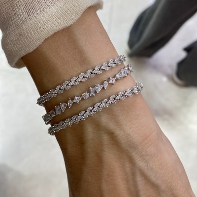 by Eda Çetin - Row Marquise Waterway Bracelet (1)