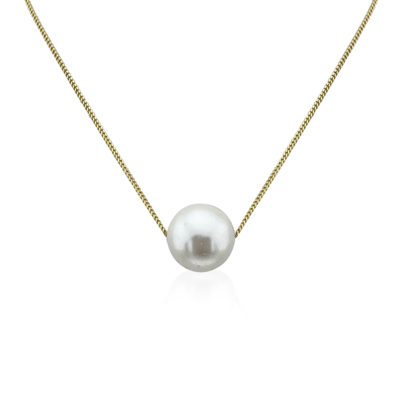 Rox Single Pearl Necklace