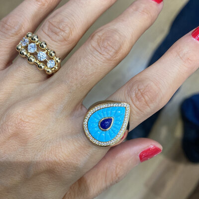 Roxi Italian Ring - by Eda Çetin