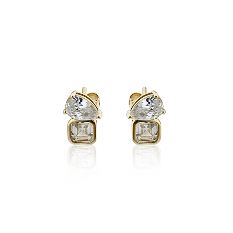 Roy Mini Asymmetrical Earrings