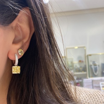 Royal Cut Earrings - Medium Size - Thumbnail