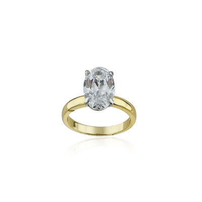 Royal Cut Oval Cut Ring - Large - by Eda Çetin