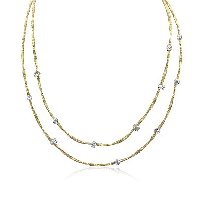 Royal Cute Two-Piece Necklace Set - by Eda Çetin