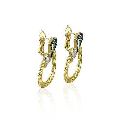 Roza Italian Earrings - by Eda Çetin