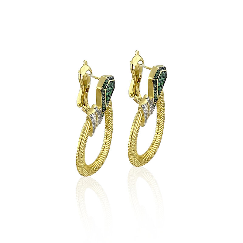 Roza Italian Earrings - 2