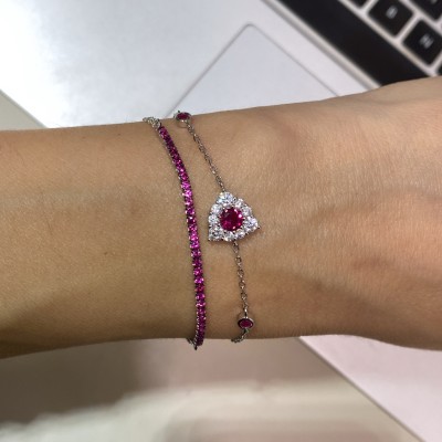 by Eda Çetin - Ruby Nata Italian Bracelet (1)