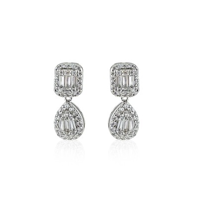 by Eda Çetin - Rude Baguette Earring