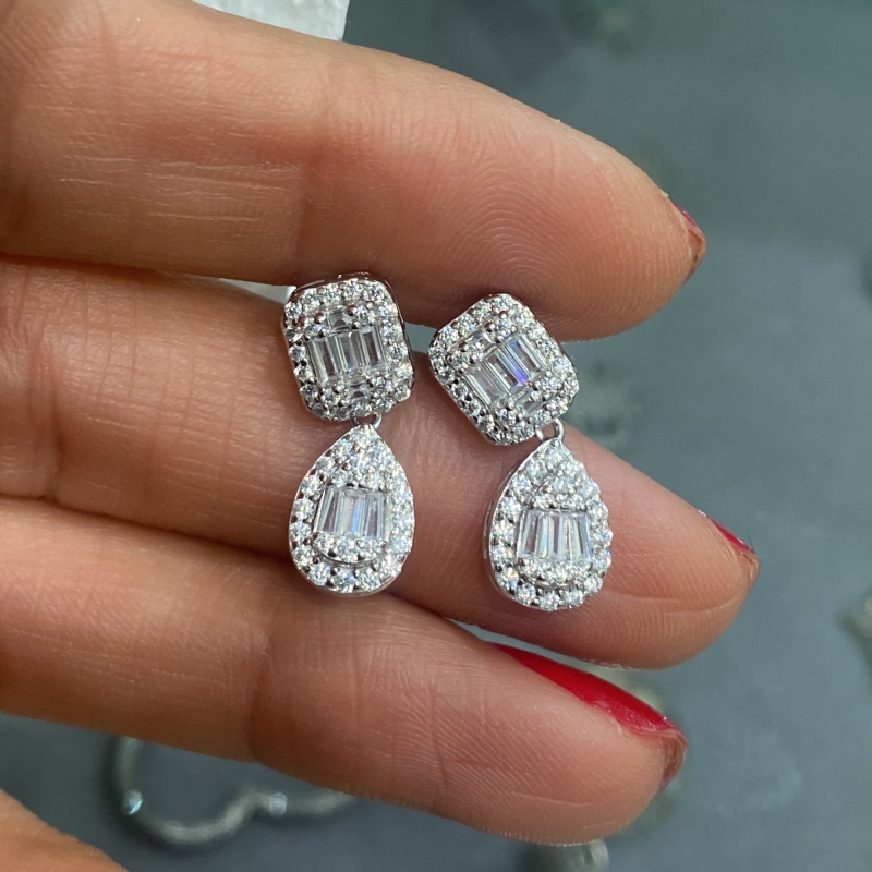Rude Baguette Earring - 2