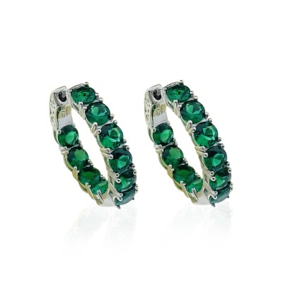 Ruses Colorful Hoop Earrings - Thumbnail