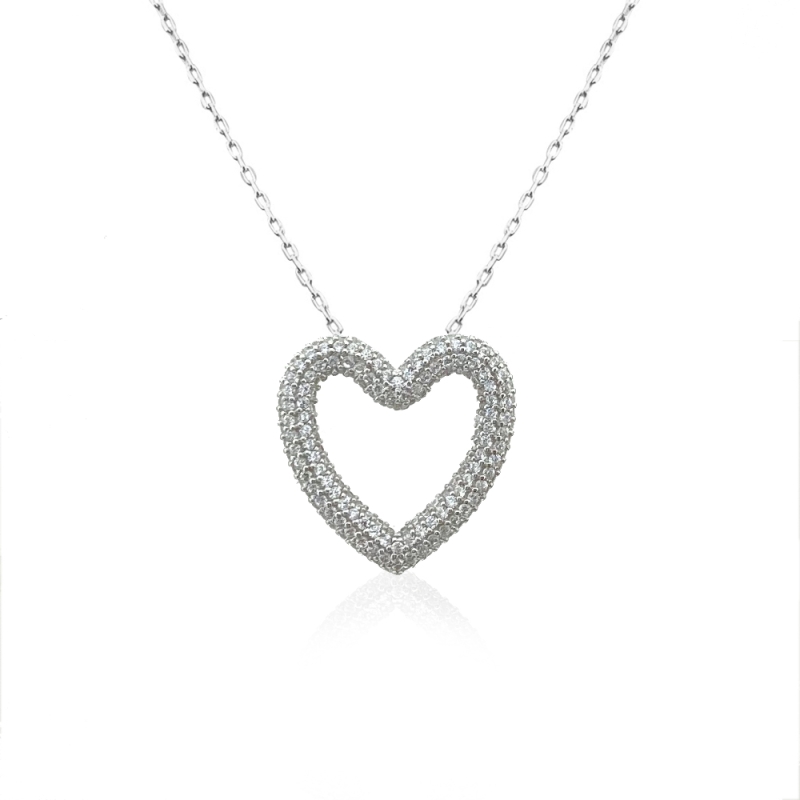 Sandra Heart Necklace