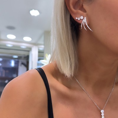 Santos Stone Earrings - Thumbnail