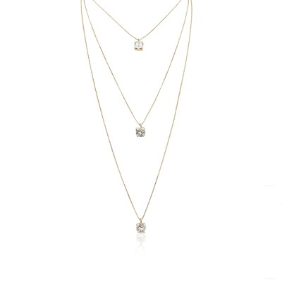 Self Triple Italian Necklace - Thumbnail