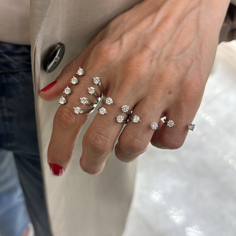 Shiny Multiple Ring - 2