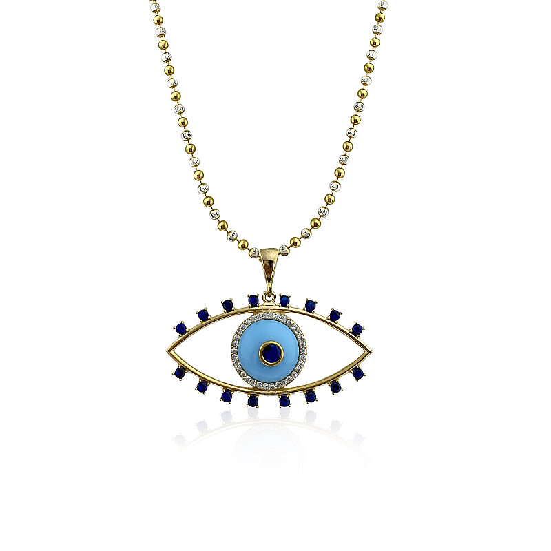 Siena Ball Chain Necklace - 1