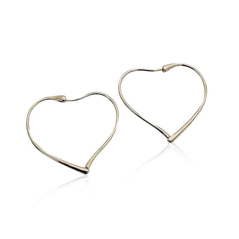 Silva Heart Earrings