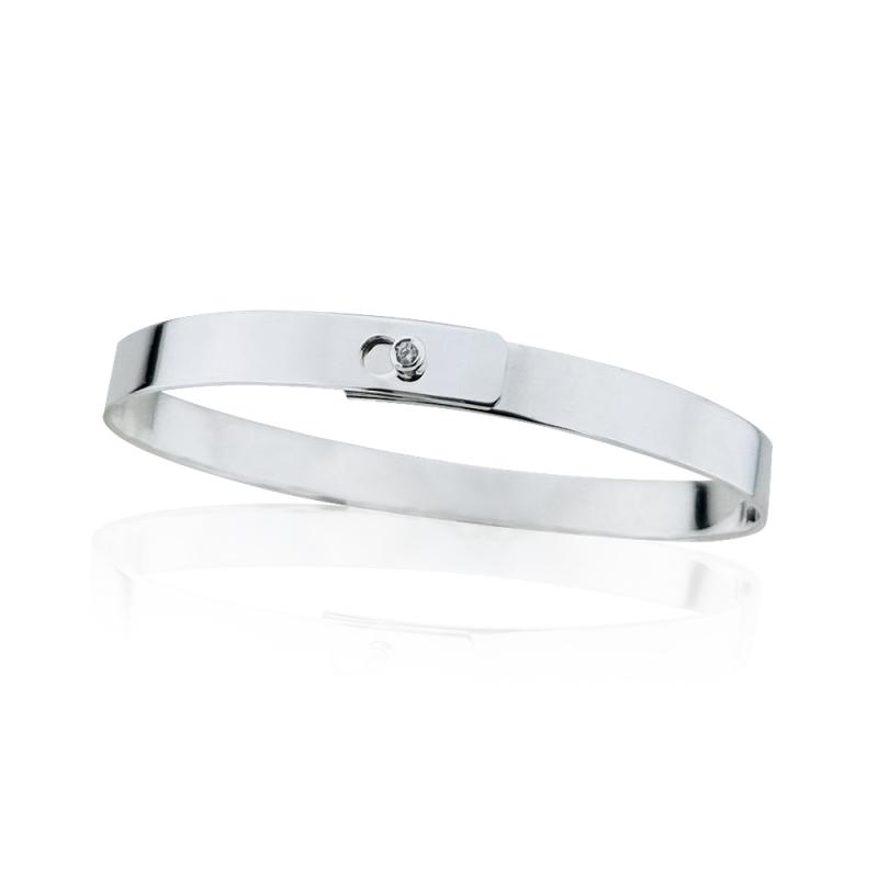 Single Stone Detailed Bracelet - 3