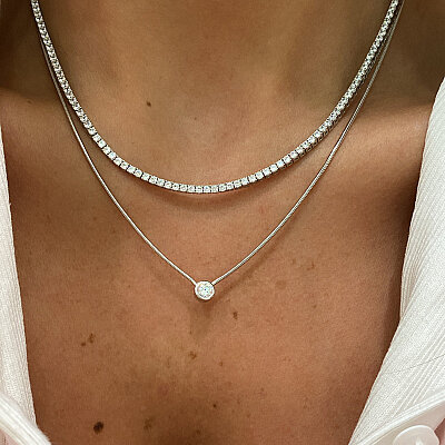 Single Stone Necklace - by Eda Çetin