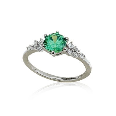 Sintra Green Detail Ring