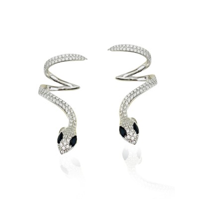 byEdaÇetin - Snake Cartilage Earrings