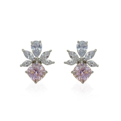 Sofa Crystal Earrings - Thumbnail