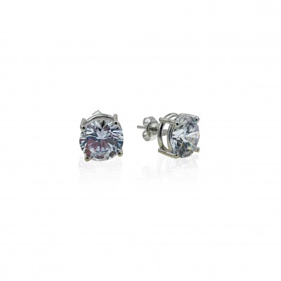 Solitaire Earrings -0.84 Carat