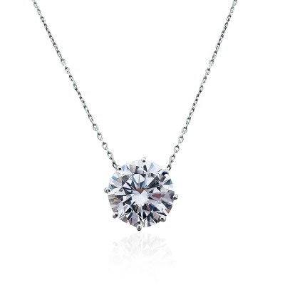 byEdaÇetin - Solitaire Necklace - 7 Carat