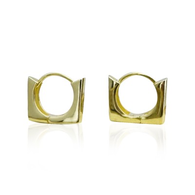 byEdaÇetin - Square Form Hoop Earrings