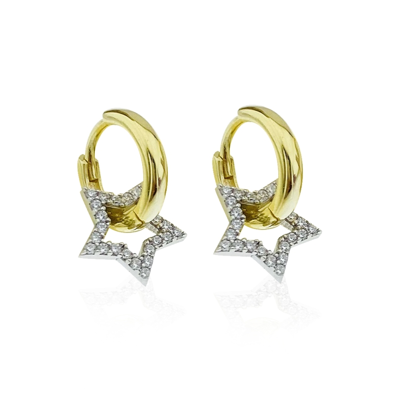 Star Earrings in the Ring