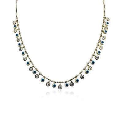 by Eda Çetin - Stone Evil Eye Necklace