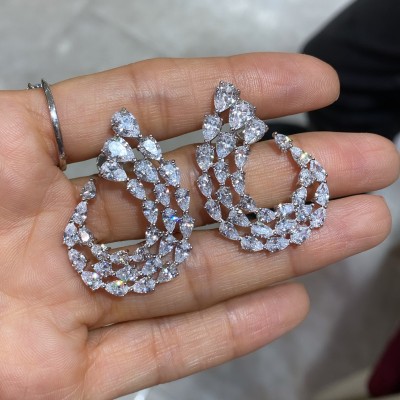 Straight Drop Earrings - Thumbnail