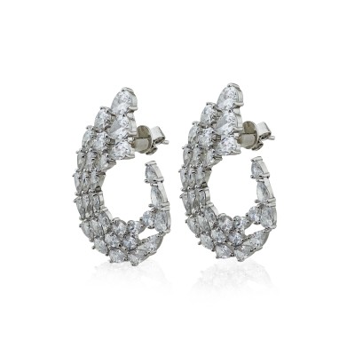 Straight Drop Earrings - Thumbnail
