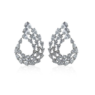 Straight Drop Earrings - Thumbnail