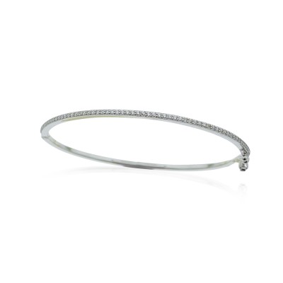 byEdaÇetin - Thin Mounted Stone Bracelet