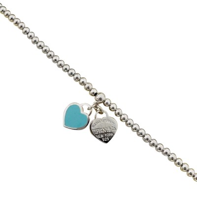 Tofy Heart Detailed Bracelet - Thumbnail