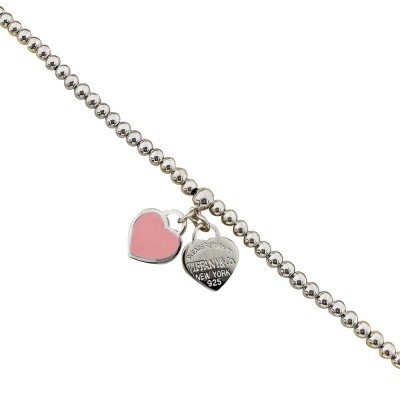 Tofy Heart Detailed Bracelet - Thumbnail