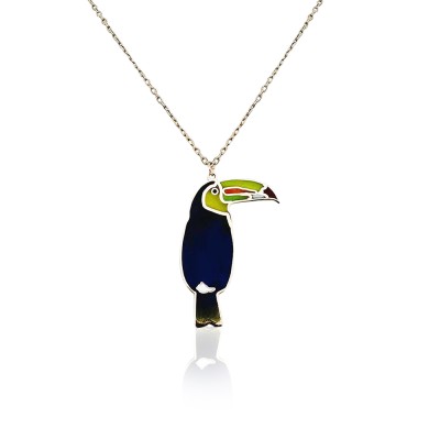 byEdaÇetin - Toucan Necklace