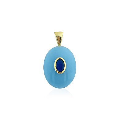 Turquoise Pendant - by Eda Çetin