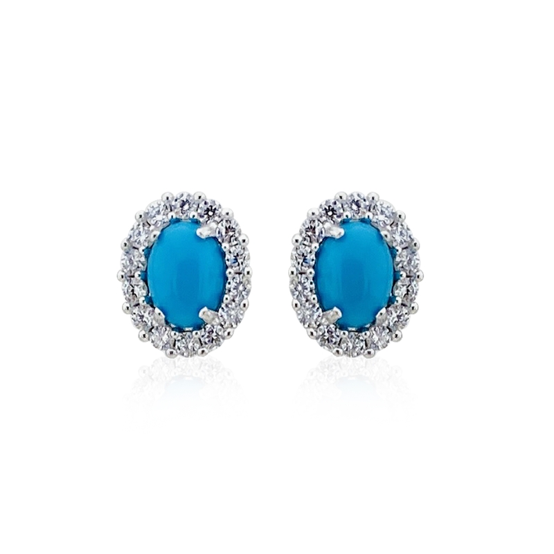 Turquoise Royal Maxi Single Earring - 1