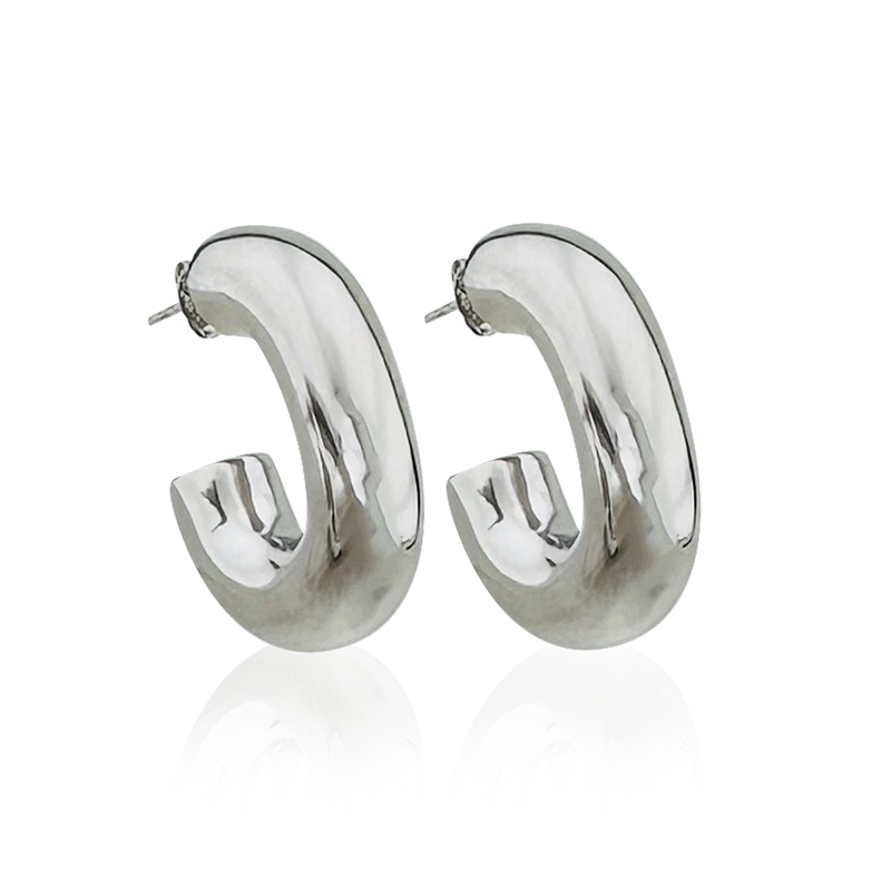 U Form Italian Earrings - 5