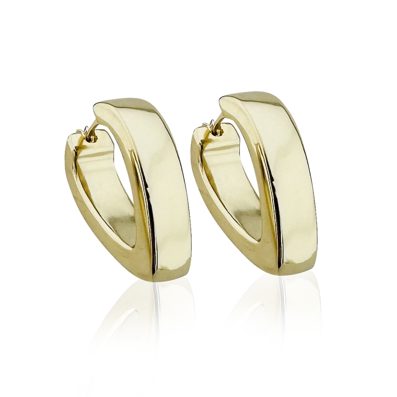 V Form Italian Earrings - 2