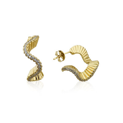 Vento Italian Earrings - by Eda Çetin