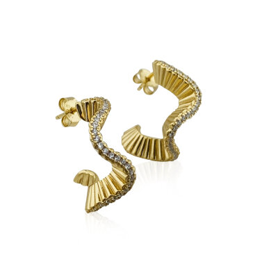 Vento Italian Earrings - by Eda Çetin