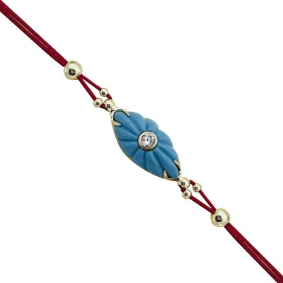 Verona Turquoise Eye Bracelet - Thumbnail