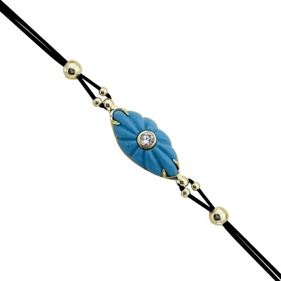 byEdaÇetin - Verona Turquoise Eye Bracelet (1)