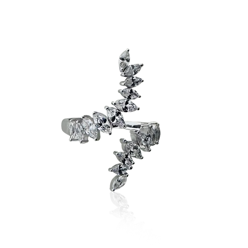 Vina Marquise Row Ring - 2