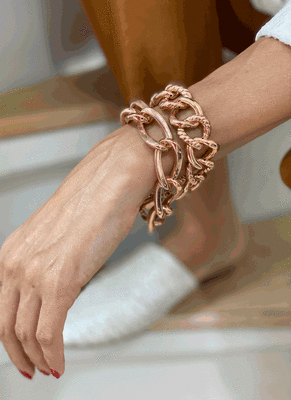 Vintage Bracelet-Roza - Thumbnail