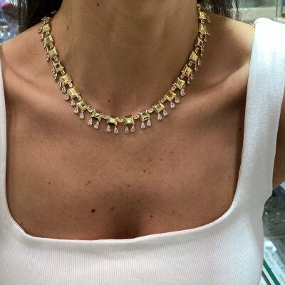 Viole Italian Necklace - by Eda Çetin