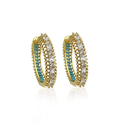 Vivoli Italian Hoop Earrings - by Eda Çetin
