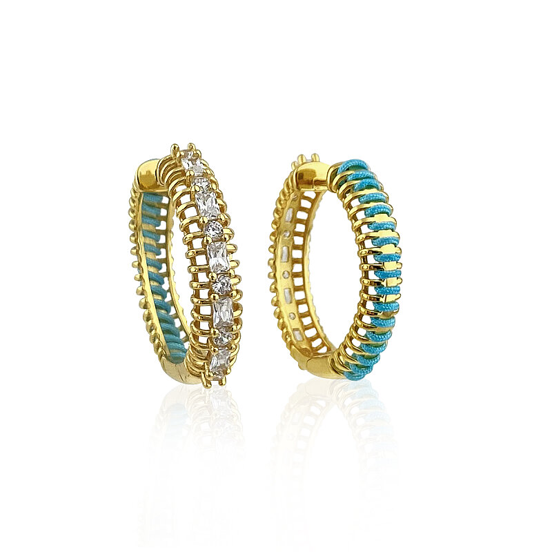 Vivoli Italian Hoop Earrings - 2